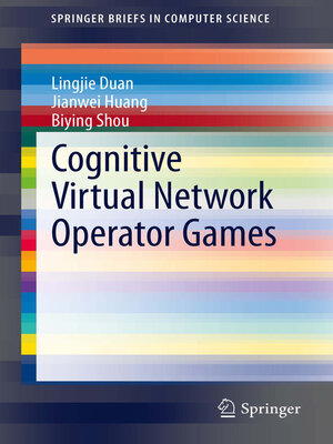 cover image of Cognitive Virtual Network Operator Games